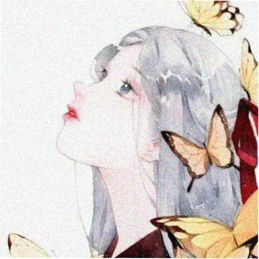 观众头像：长期看默片的影迷
